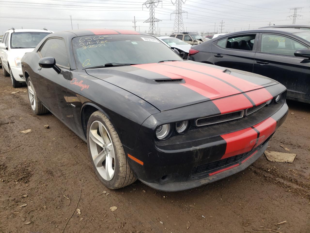 DODGE CHALLENGER 2017 with VIN 2C3CDZBT7HH636133 - Photo from auction