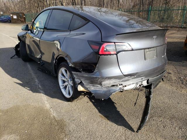 Photo 3 from auction – 2021 TESLA MODEL Y with VIN 5YJYGDEE6MF099974