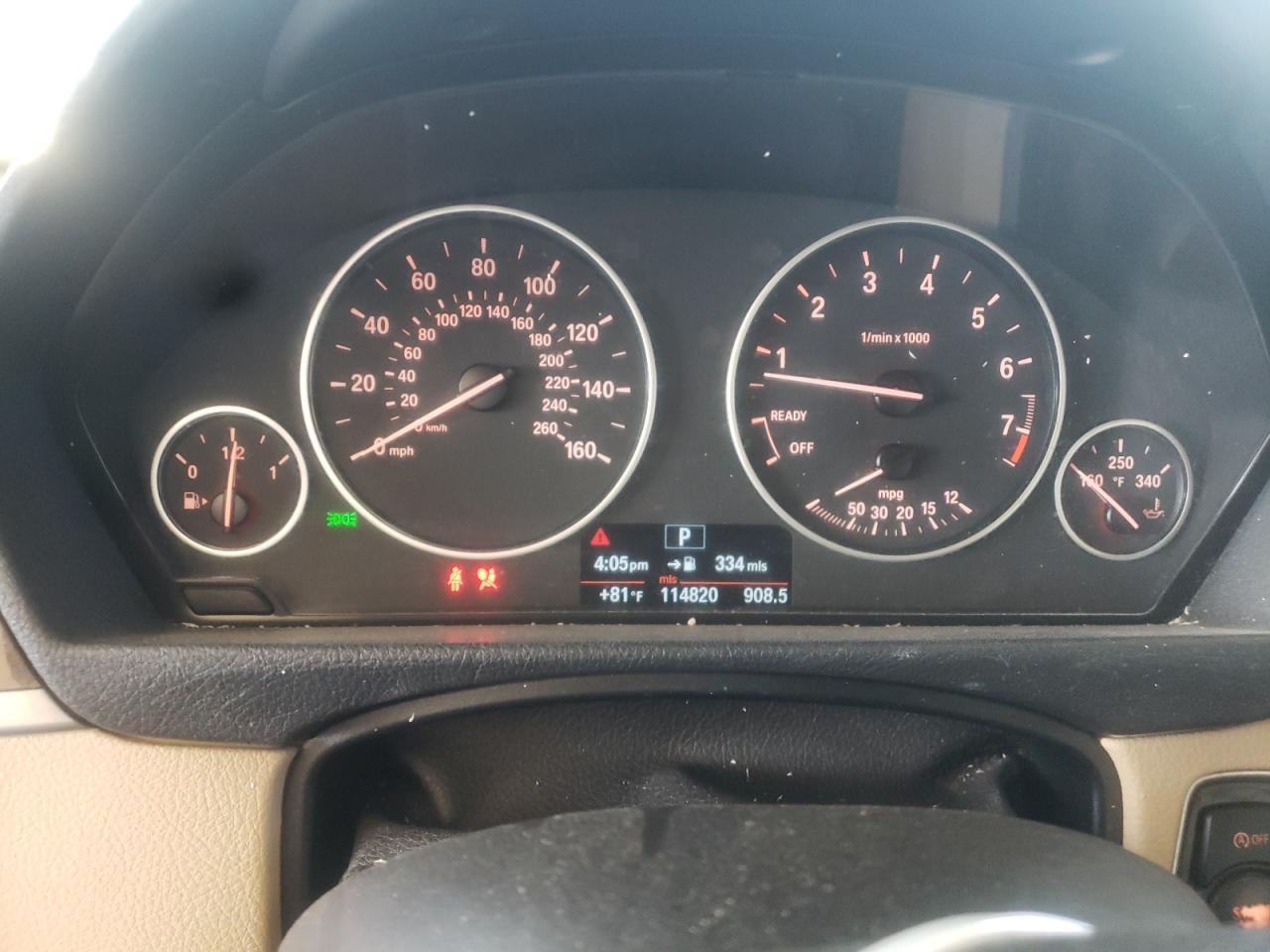Photo 8 from auction – 2013 BMW 328 I with VIN WBA3A5C51DF601786