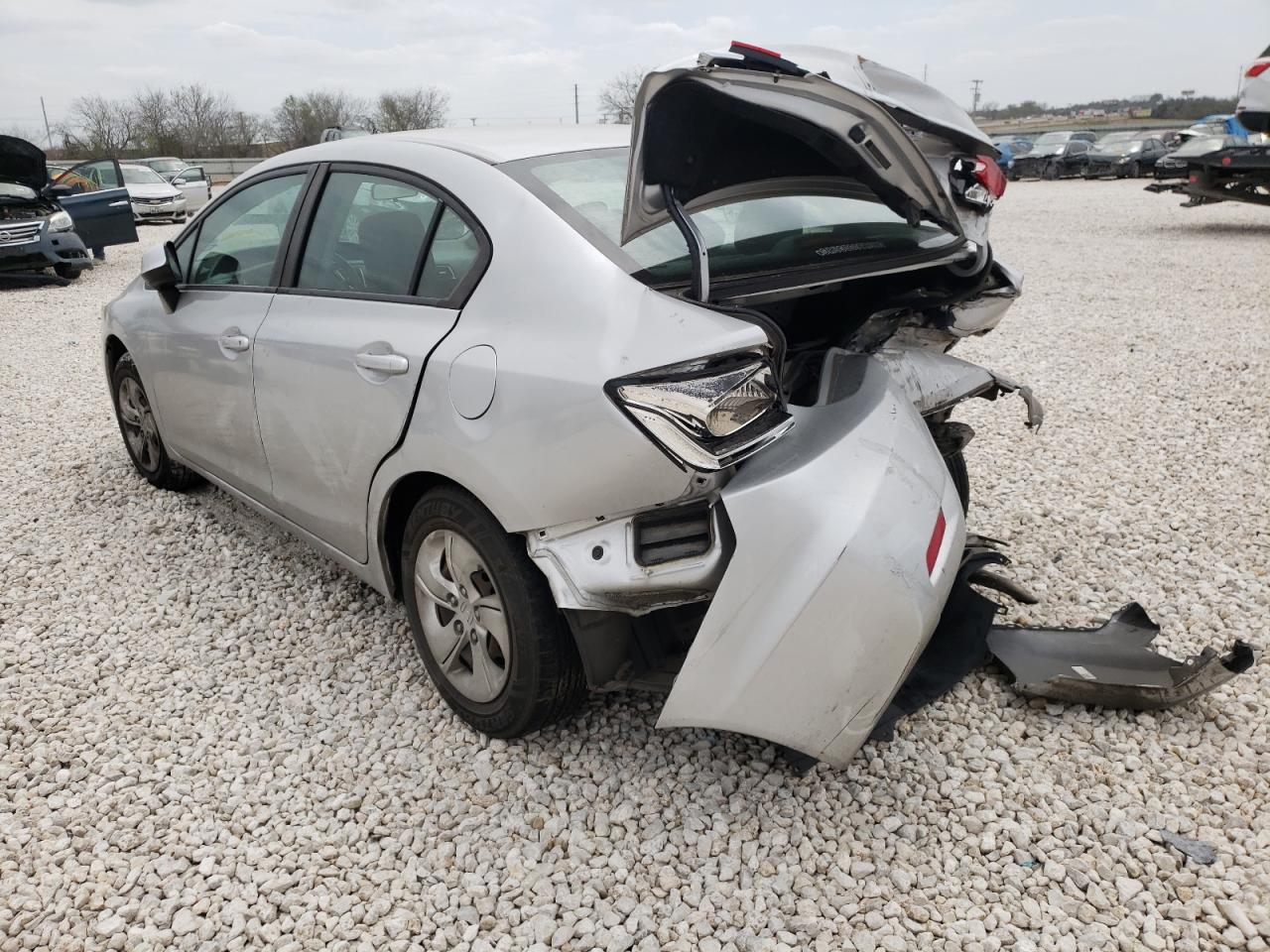 Photo 3 from auction – 2013 HONDA CIVIC with VIN 19XFB2F58DE258699
