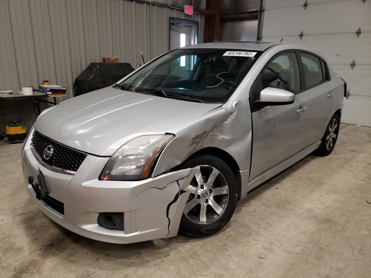 Photo 2 from auction – 2012 NISSAN SENTRA 2.0 with VIN 3N1AB6AP6CL768833