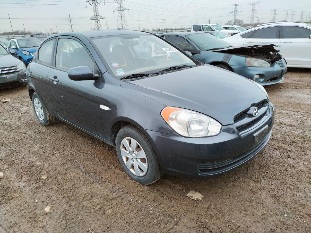 HYUNDAI ACCENT GL 2011 with VIN KMHCM3ACXBU195110 - Photo from auction