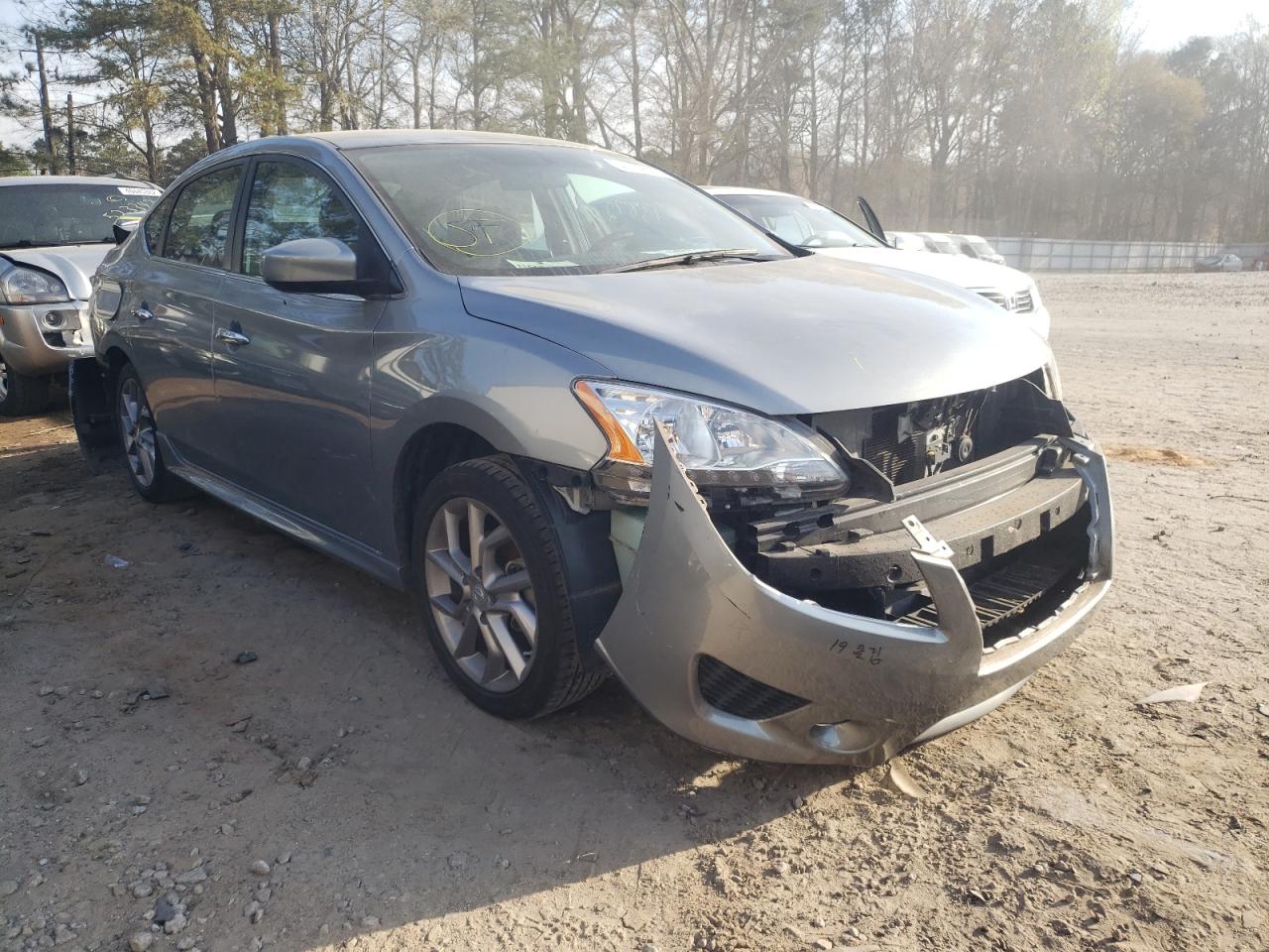 NISSAN SENTRA S 2014 with VIN 3N1AB7AP7EL616262 - Photo from auction