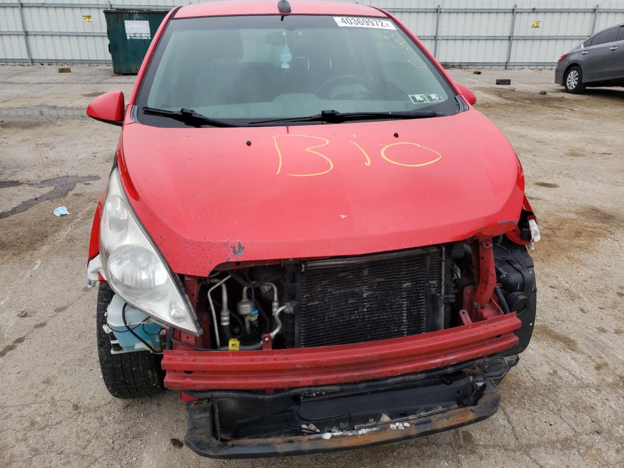 Zdjęcie 9 z aukcji – 2013 CHEVROLET SPARK LS z VIN KL8CB6S98DC574994