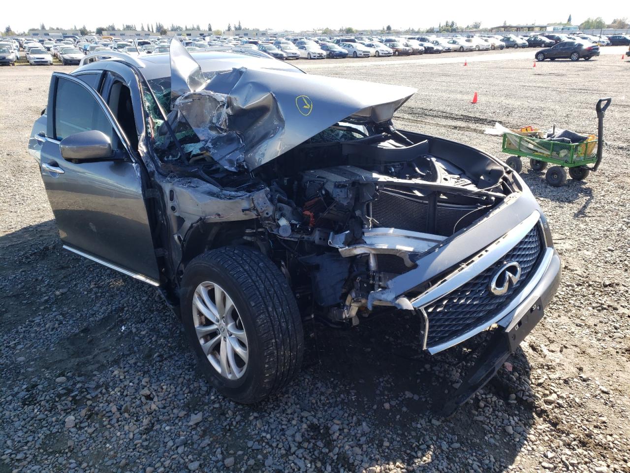 Photo 1 from auction – 2017 INFINITI QX70 with VIN JN8CS1MWXHM415928