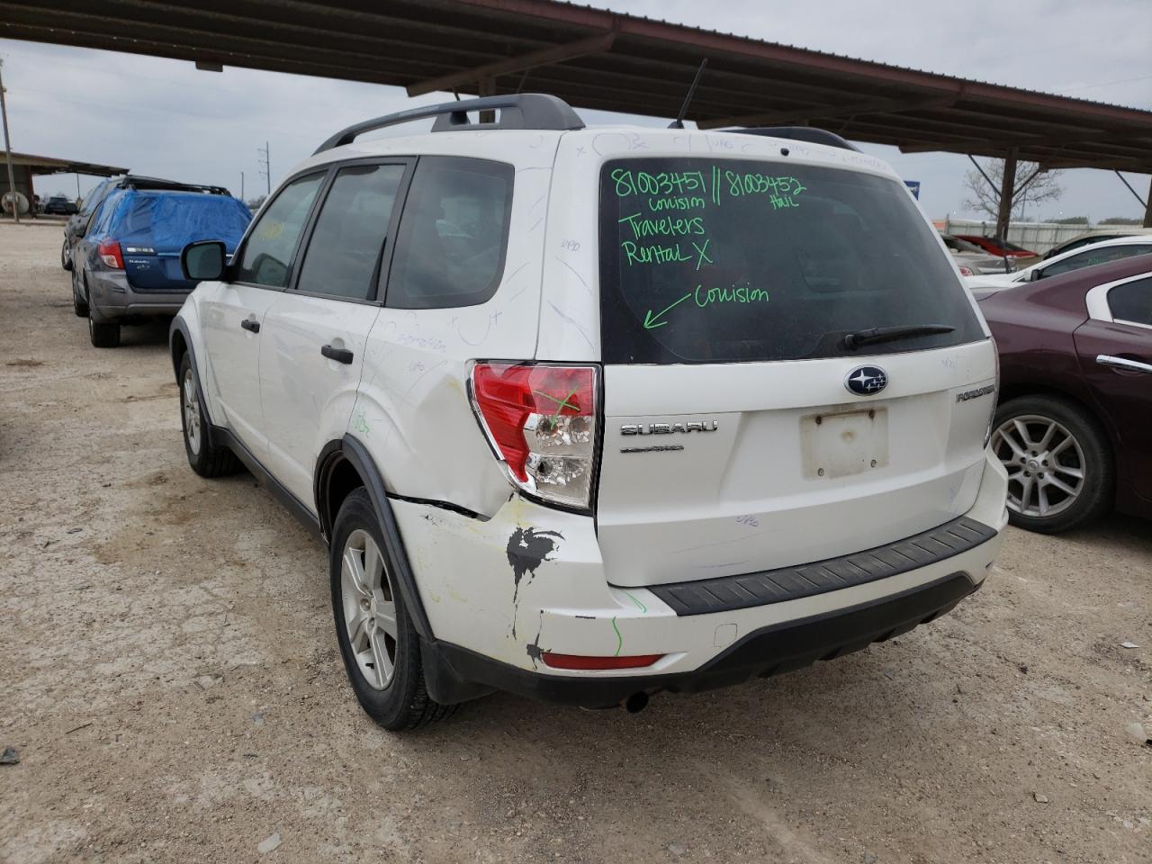 Photo 3 from auction – 2011 SUBARU FORESTER 2 with VIN JF2SHBBCXBH739080