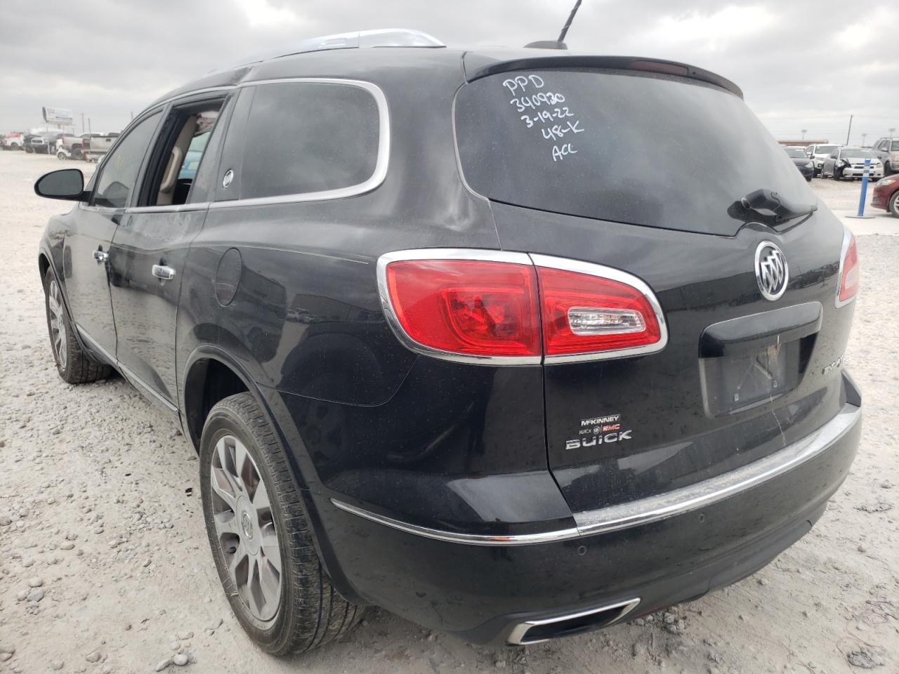 Photo 3 from auction – 2016 BUICK ENCLAVE with VIN 5GAKVBKD9GJ207465