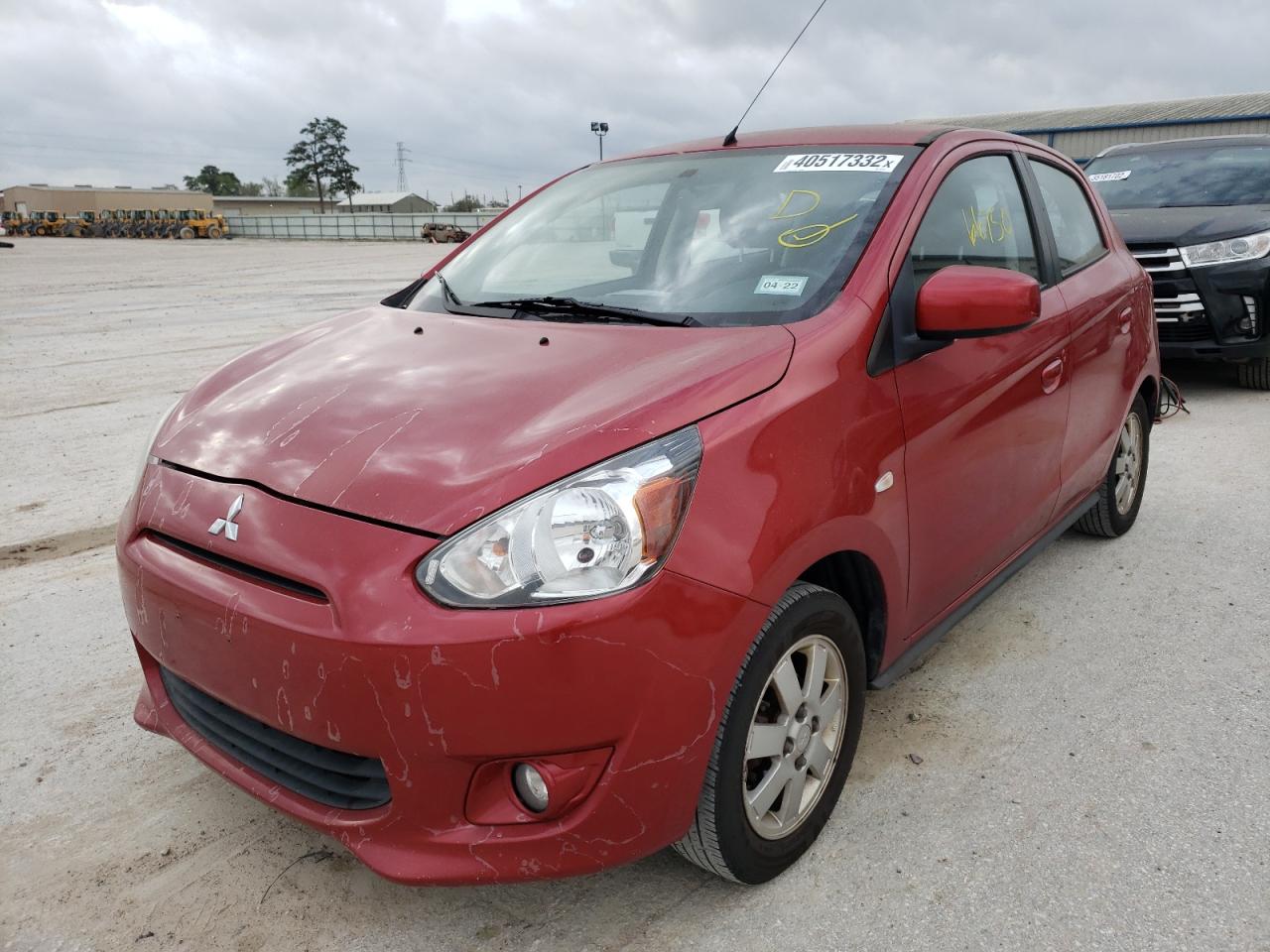 Photo 2 from auction – 2014 MITSUBISHI MIRAGE ES with VIN ML32A4HJ8EH024259