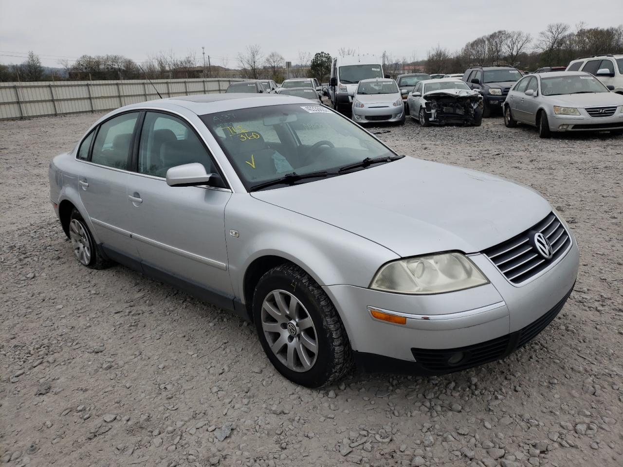 VOLKSWAGEN PASSAT GLS 2003 with VIN WVWPD63BX3P057160 - Photo from auction