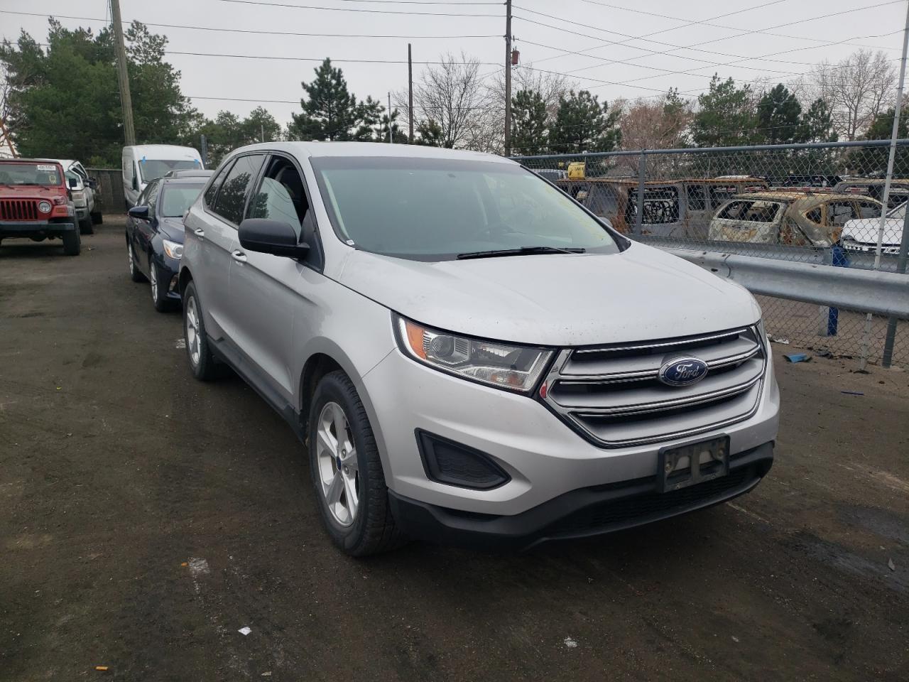 FORD EDGE SE 2018 with VIN 2FMPK3G99JBC20733 - Photo from auction