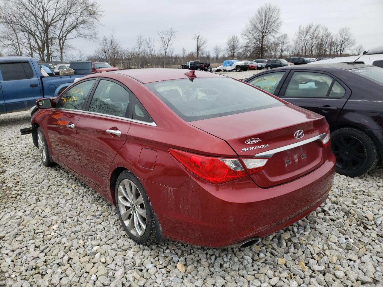 Photo 3 from auction – 2013 HYUNDAI SONATA SE with VIN 5NPEC4AC1DH542374