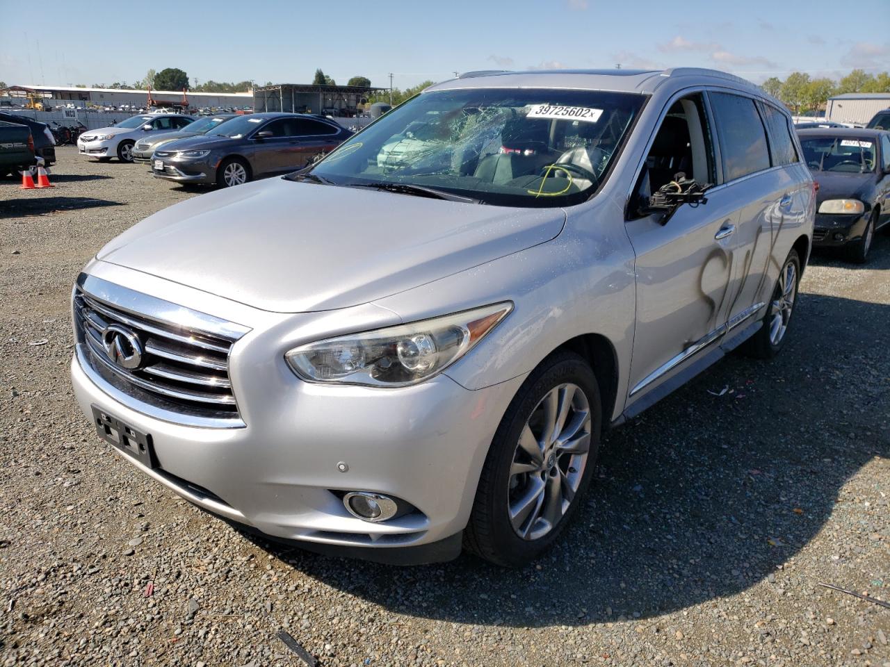 Photo 2 from auction – 2013 INFINITI JX35 with VIN 5N1AL0MM1DC320520