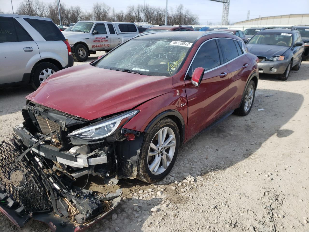 Photo 2 from auction – 2017 INFINITI QX30 BASE with VIN SJKCH5CP3HA035906