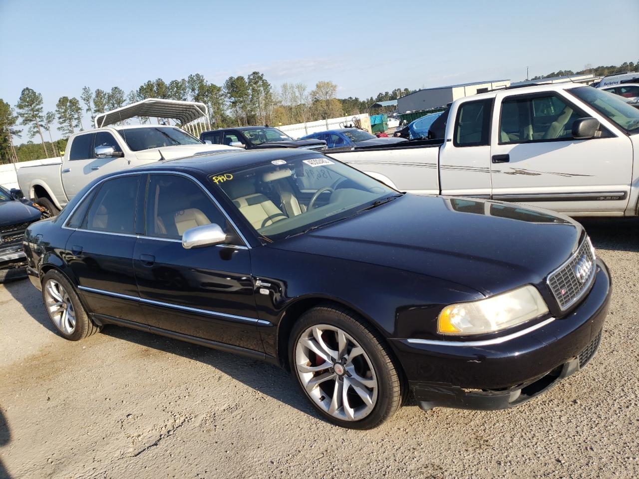 AUDI S8 QUATTRO 2002 with VIN WAUGU44D42N008466 - Photo from auction