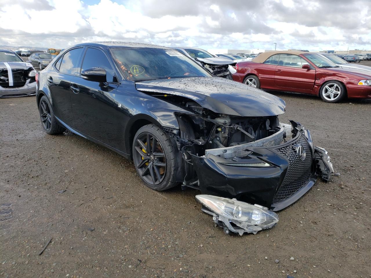 LEXUS IS 200T 2016 with VIN JTHBA1D20G5016377 - Photo from auction