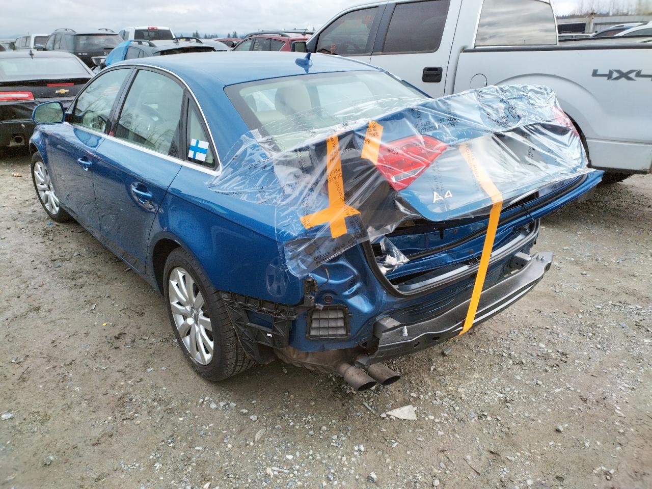 Photo 3 from auction – 2009 AUDI A4 PREMIUM with VIN WAUSF78K29N025565