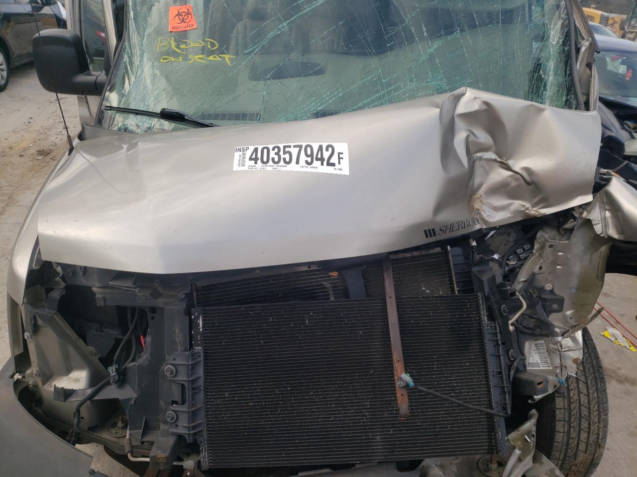 Photo 7 from auction – 2004 CHEVROLET EXPRESS G1 with VIN 1GBFG15T541178022