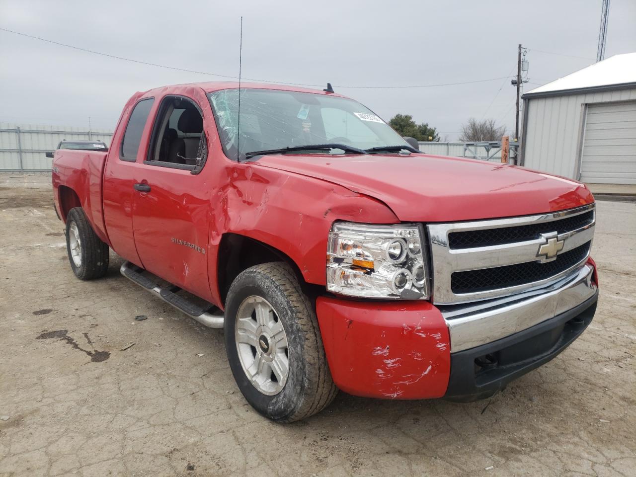 CHEVROLET SILVERADO 2007 with VIN 1GCEK19J47Z642955 - Photo from auction