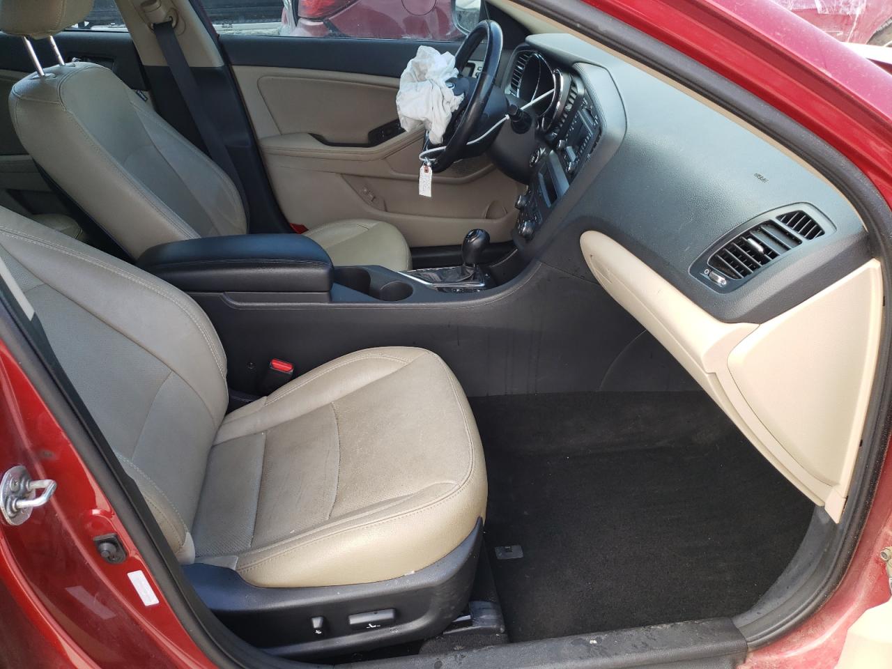 Photo 5 from auction – 2013 KIA OPTIMA EX with VIN 5XXGN4A77DG189754