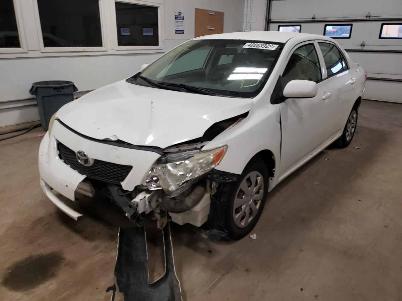 Photo 2 from auction – 2009 TOYOTA COROLLA BA with VIN JTDBL40E499060035
