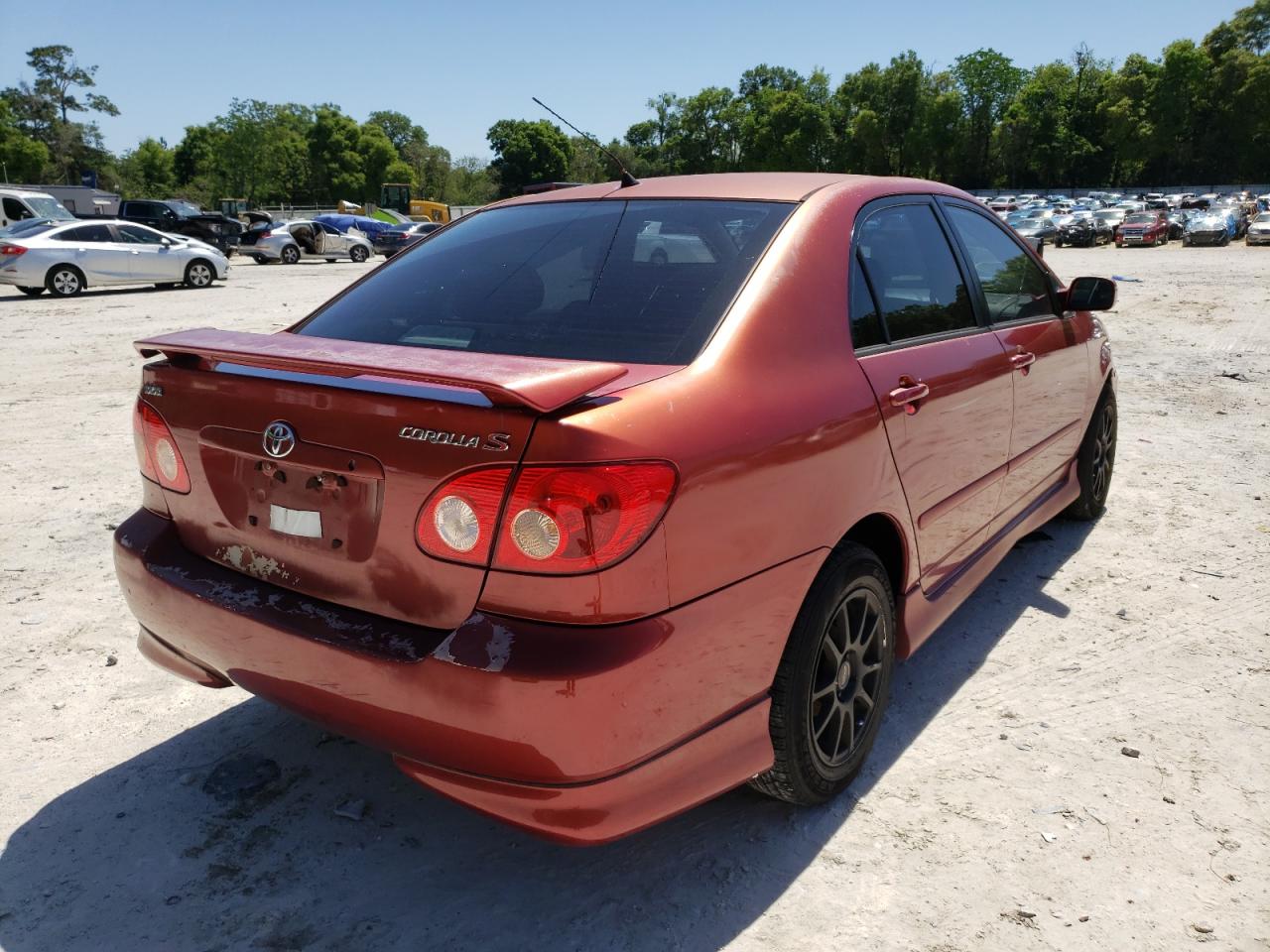 Photo 4 from auction – 2007 TOYOTA COROLLA CE with VIN 2T1BR30E47C734040