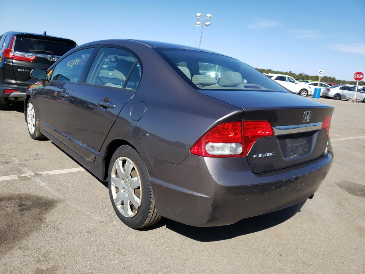 Photo 3 from auction – 2011 HONDA CIVIC LX with VIN 2HGFA1F55BH539939