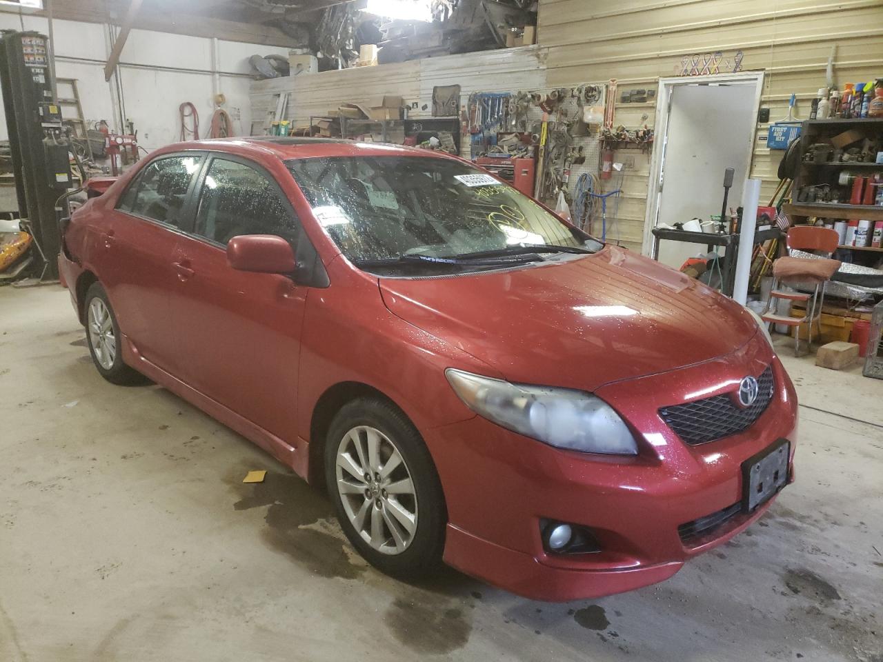 Photo 1 from auction – 2009 TOYOTA COROLLA BA with VIN 1NXBU40E29Z086557