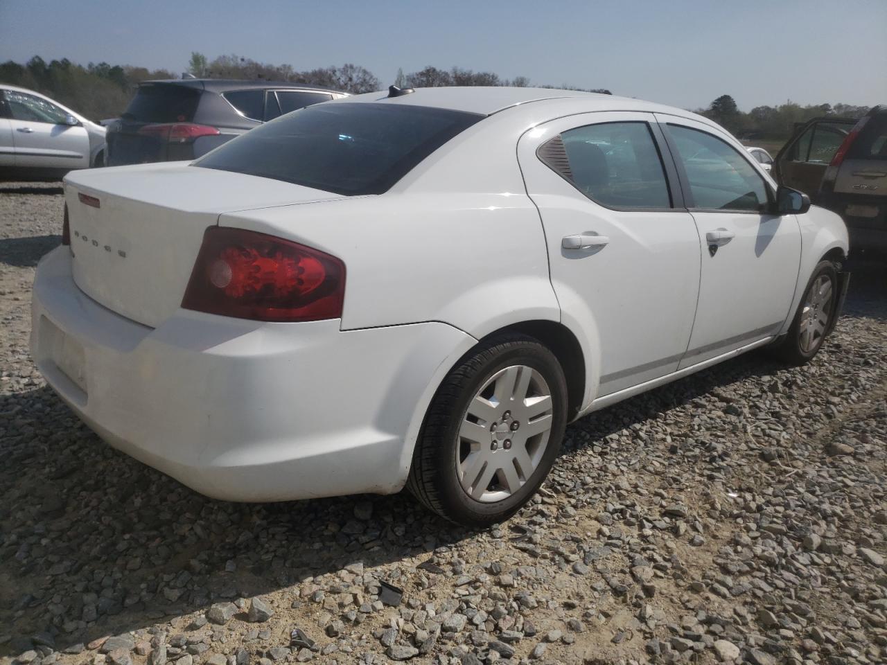 Photo 4 from auction – 2012 DODGE AVENGER SE with VIN 1C3CDZAB5CN193294
