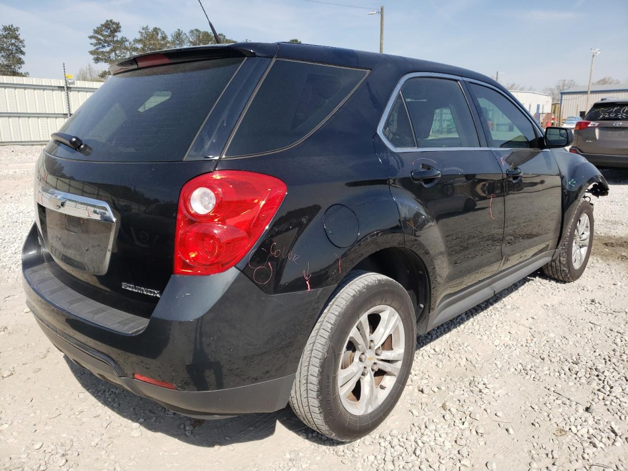 Photo 4 from auction – 2012 CHEVROLET EQUINOX LS with VIN 2GNALBEK3C1195139
