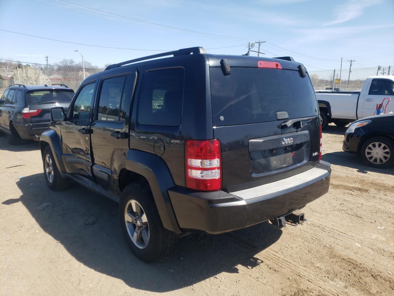 Photo 3 from auction – 2008 JEEP LIBERTY SP with VIN 1J8GP28K78W226064