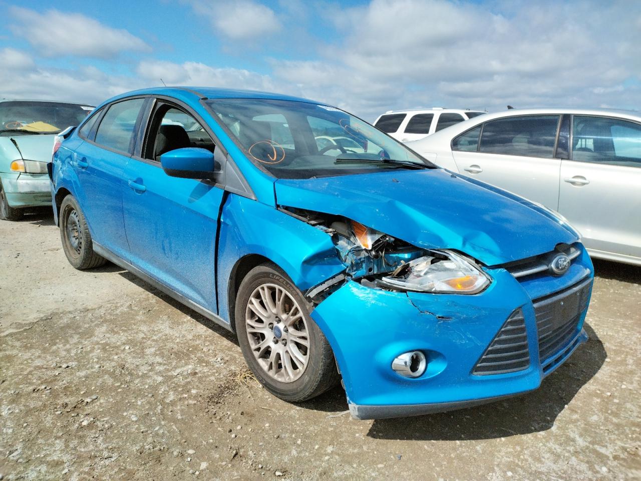 FORD FOCUS SE 2012 with VIN 1FAHP3F26CL394699 - Photo from auction