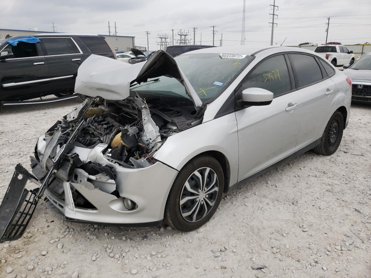 Photo 2 from auction – 2012 FORD FOCUS SE with VIN 1FAHP3F25CL267149