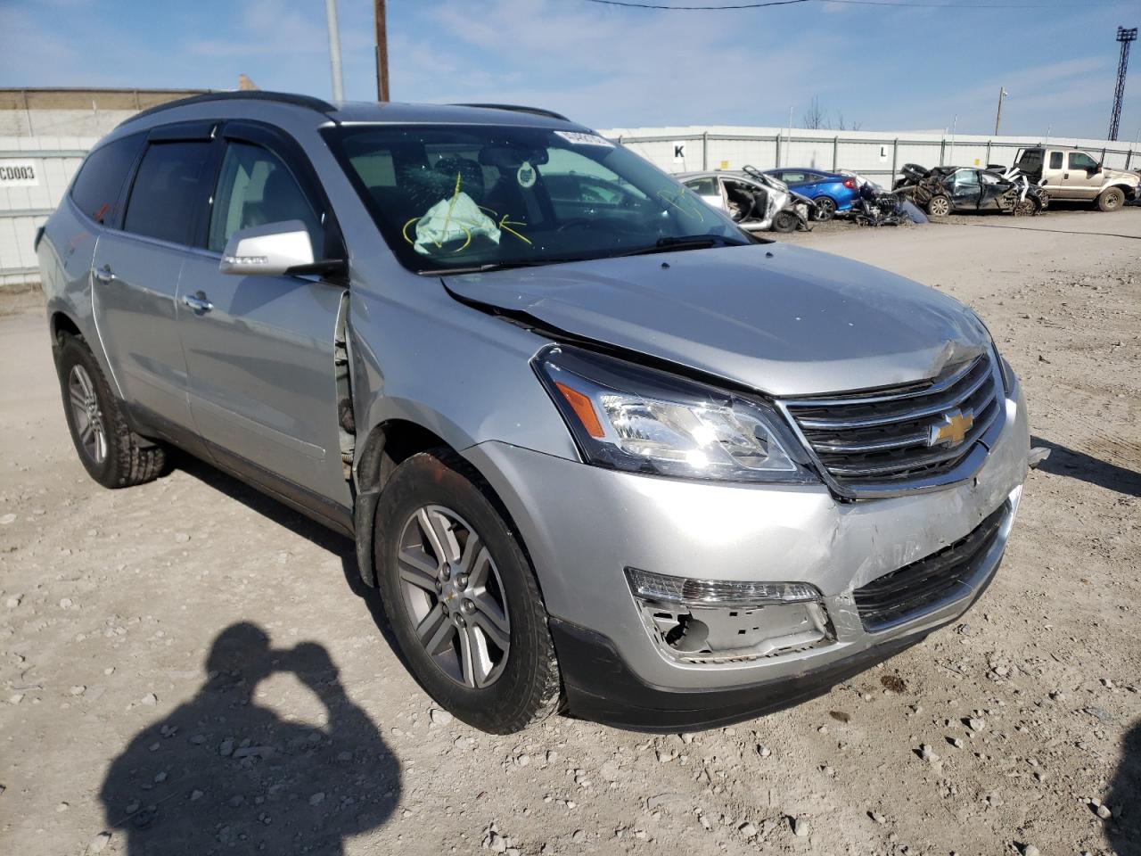 Photo 1 from auction – 2015 CHEVROLET TRAVERSE L with VIN 1GNKVHKD1FJ142179