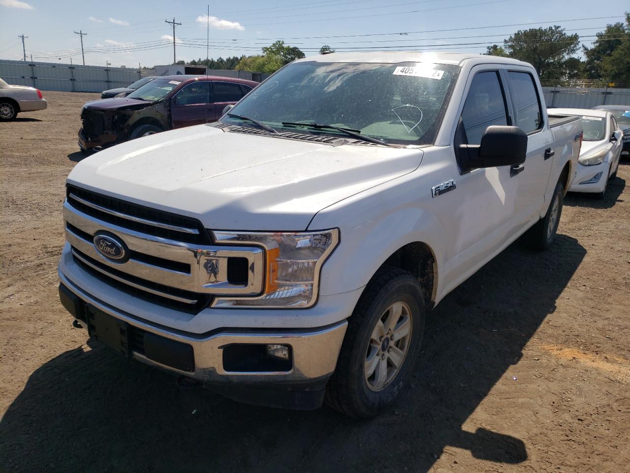 Photo 2 from auction – 2018 FORD F150 SUPER with VIN 1FTEW1E52JFD55068