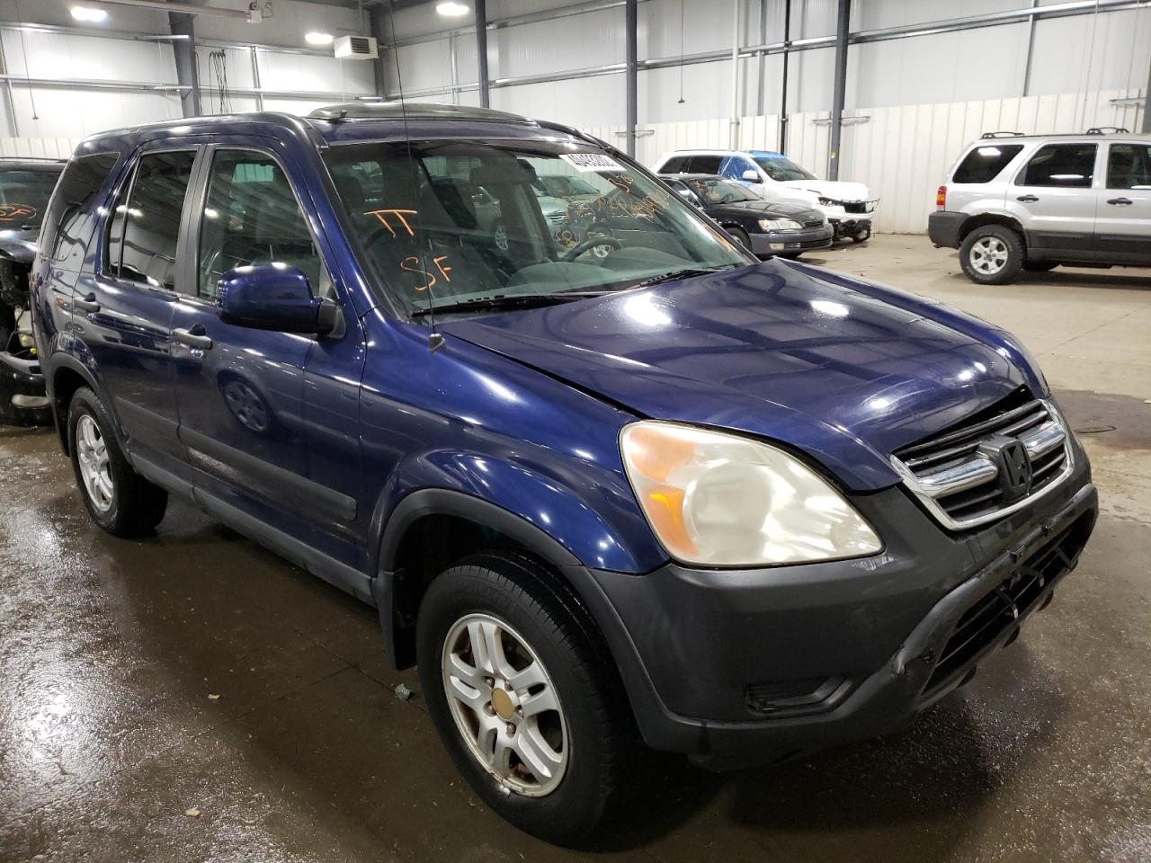 HONDA CR-V EX 2003 with VIN SHSRD78823U110691 - Photo from auction