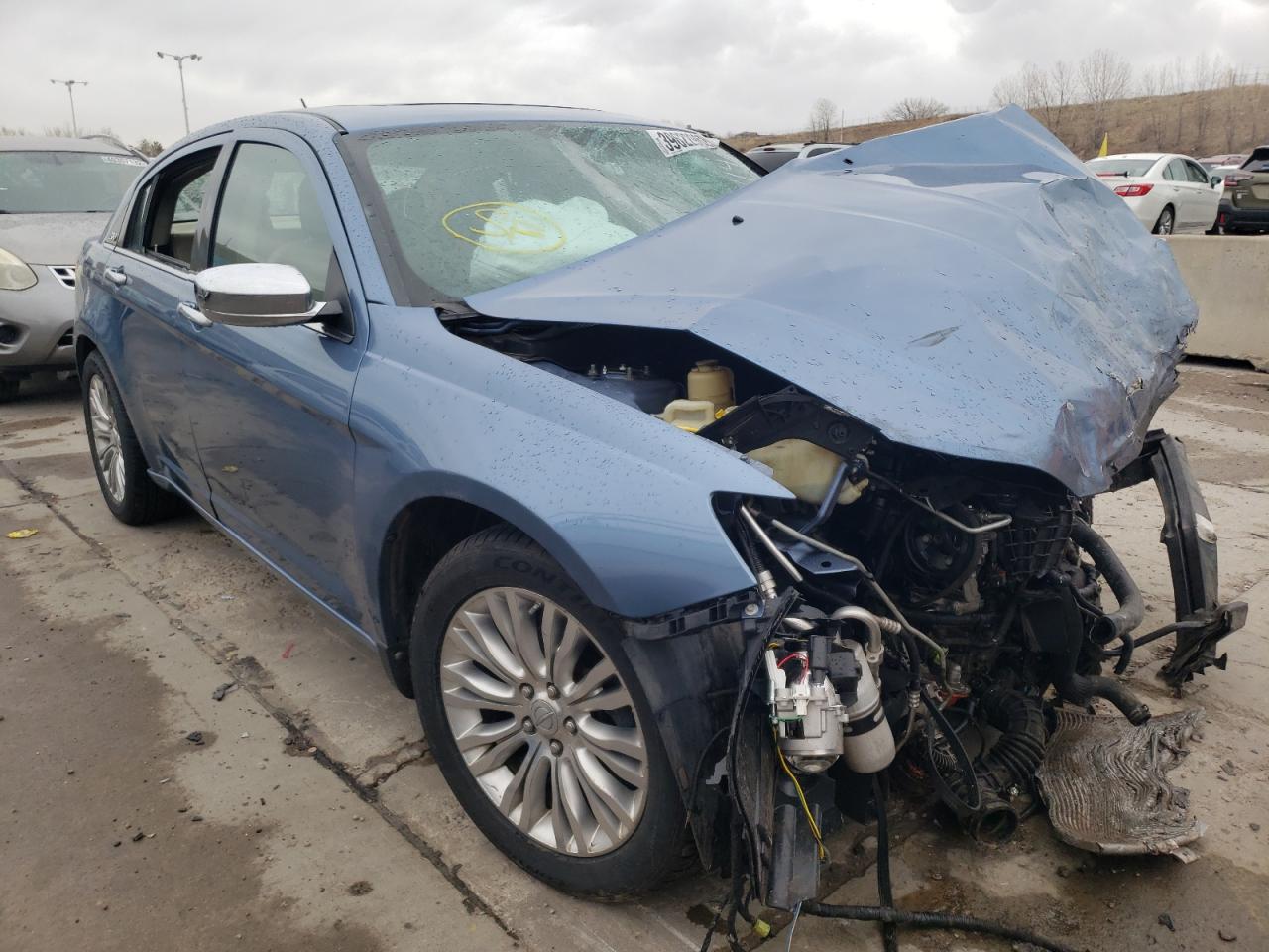 CHRYSLER 200 LIMITE 2011 with VIN 1C3BC2FBXBN570456 - Photo from auction