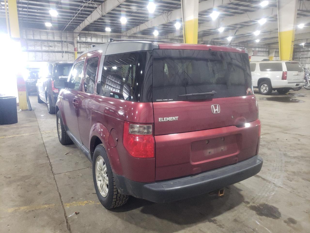 Photo 3 from auction – 2007 HONDA ELEMENT EX with VIN 5J6YH28717L009320