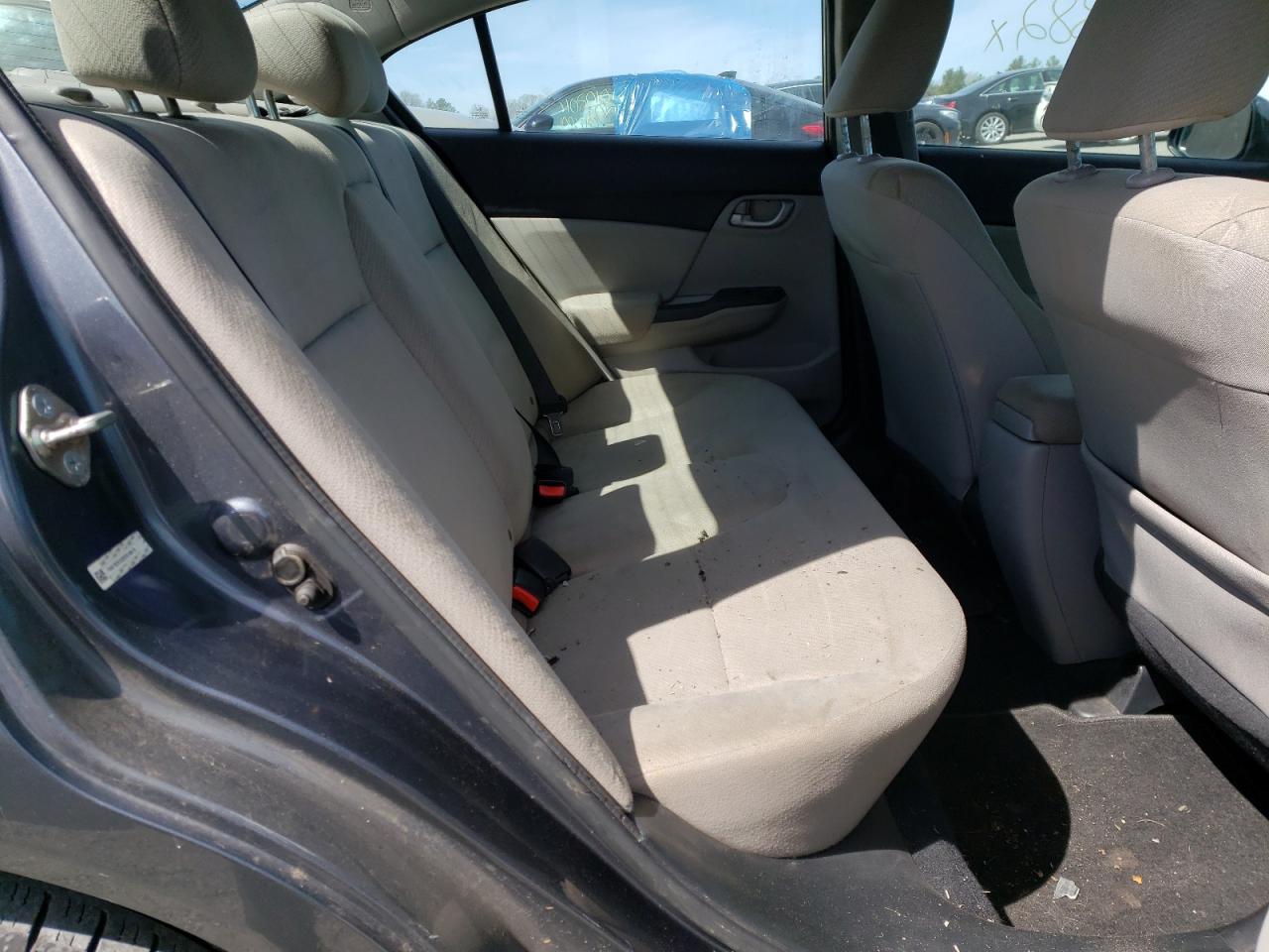 Photo 6 from auction – 2013 HONDA CIVIC LX with VIN 19XFB2E53DE010815