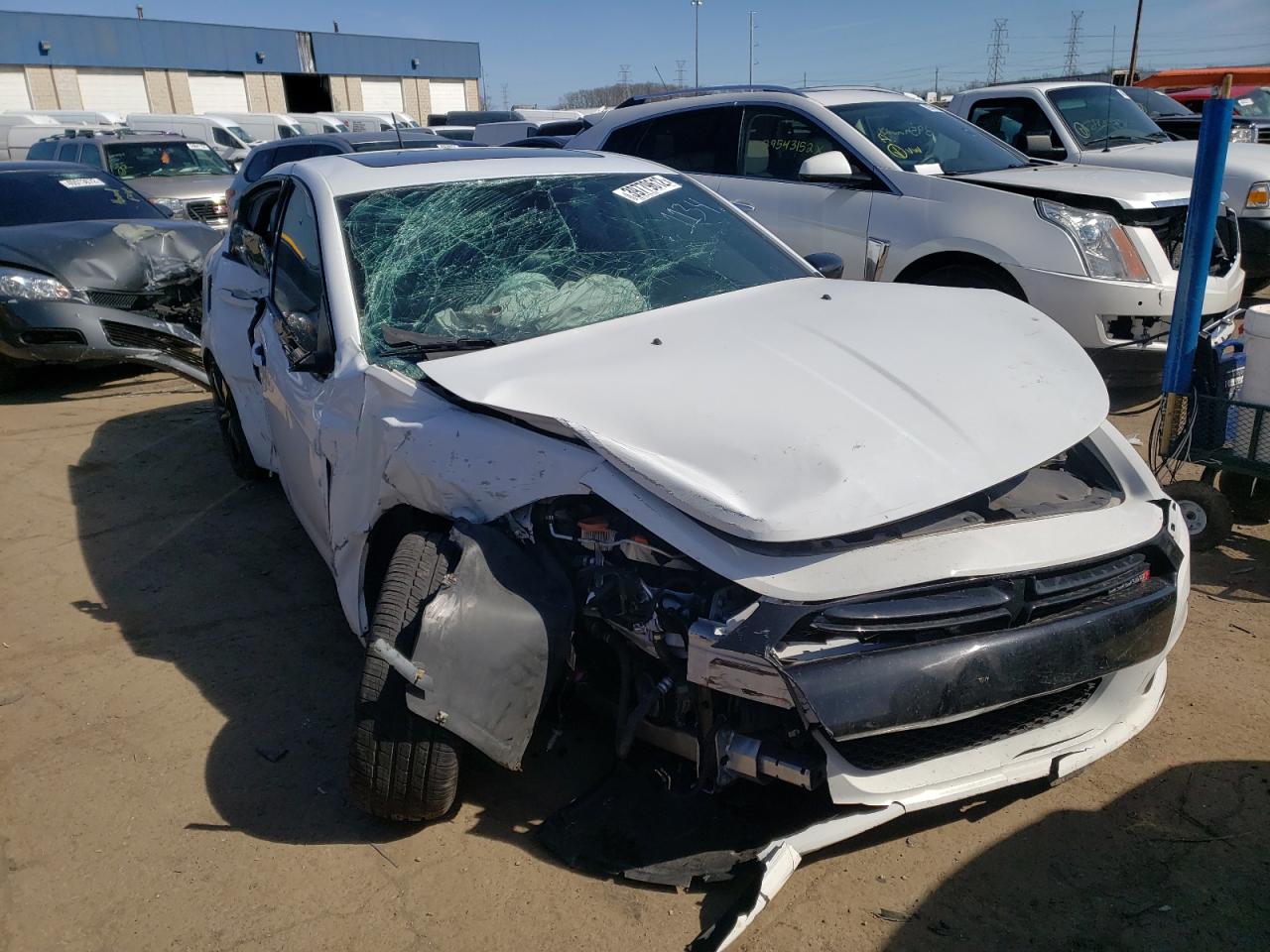 DODGE DART SXT 2015 with VIN 1C3CDFBB0FD301134 - Photo from auction