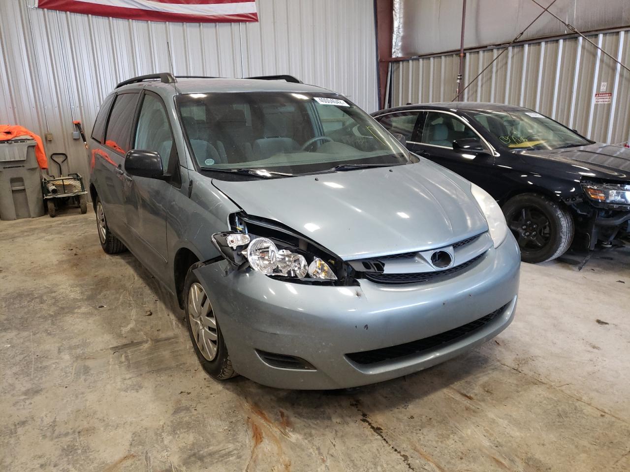 TOYOTA SIENNA CE 2008 with VIN 5TDZK23C48S139933 - Photo from auction