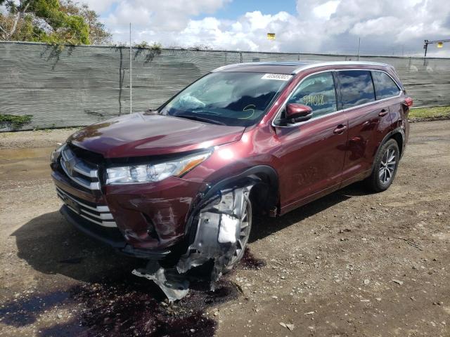 Photo 2 from auction – 2018 TOYOTA HIGHLANDER with VIN 5TDKZRFHXJS253762