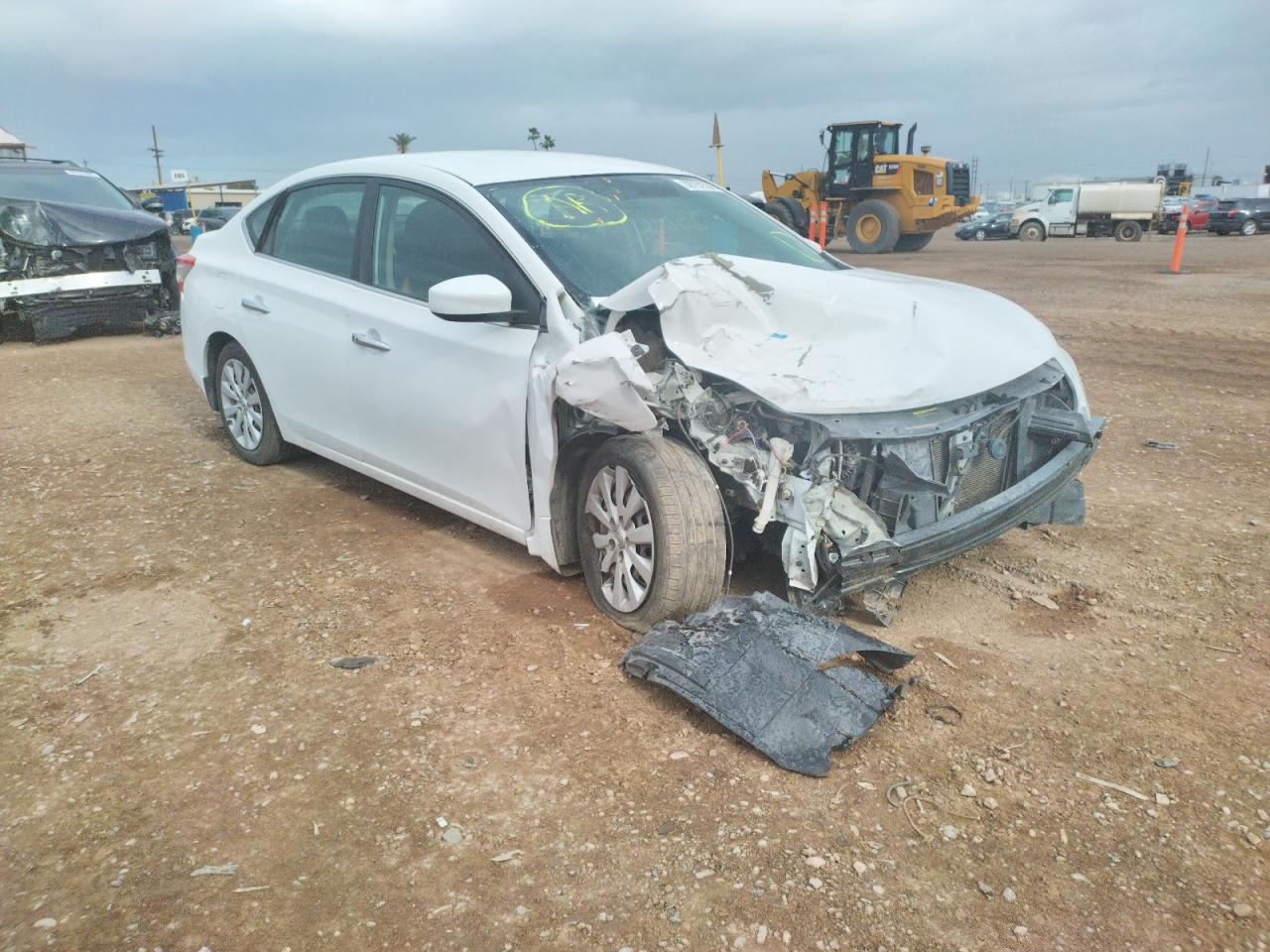 Photo 1 from auction – 2015 NISSAN SENTRA S with VIN 3N1AB7APXFL670561