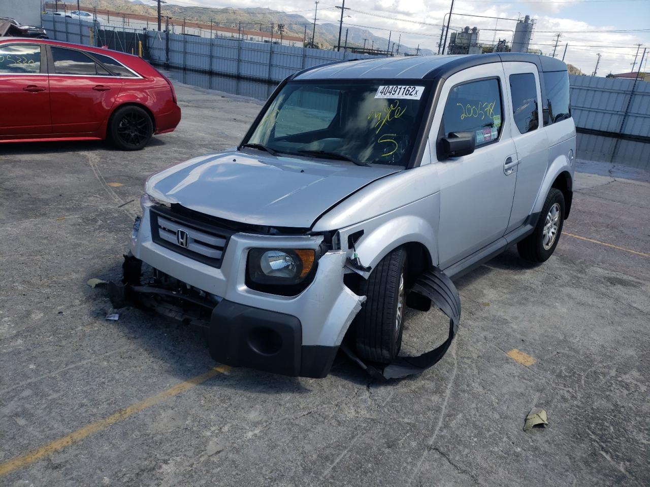 Photo 2 from auction – 2008 HONDA ELEMENT EX with VIN 5J6YH18708L017324