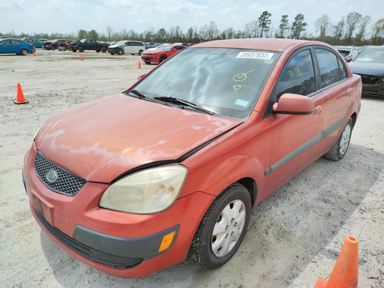 Photo 2 from auction – 2006 KIA RIO with VIN KNADE123566050525
