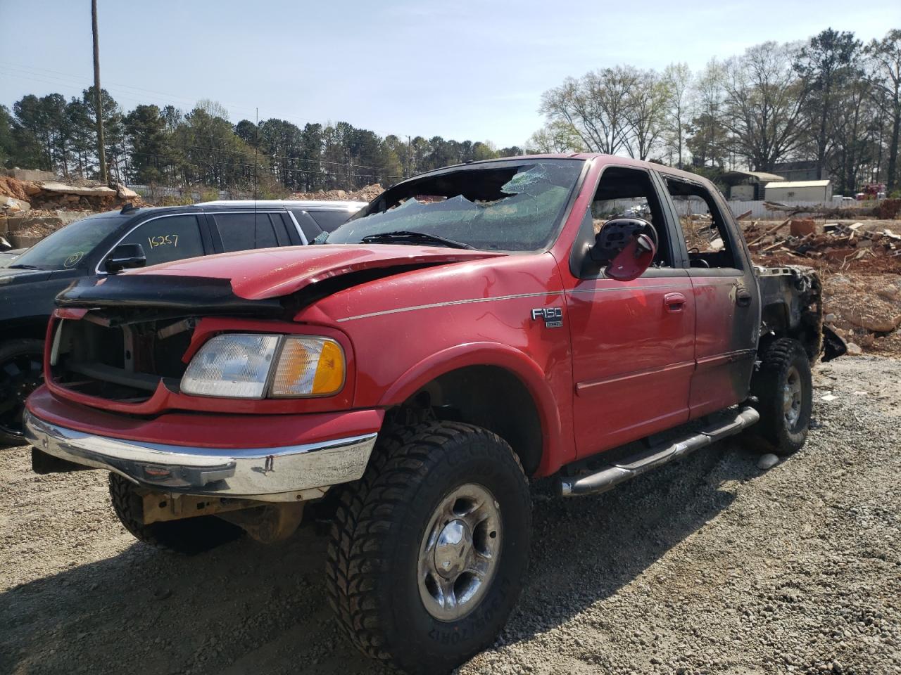Photo 10 from auction – 2003 FORD F150 SUPER with VIN 1FTRW08L73KD13639