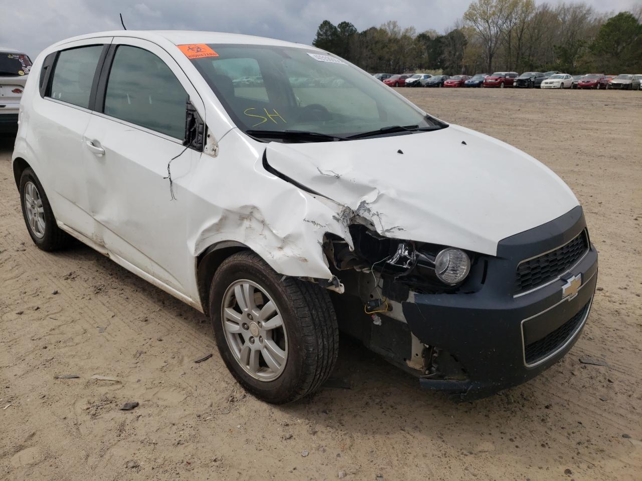 CHEVROLET SONIC LT 2015 with VIN 1G1JC6SH5F4164520 - Photo from auction
