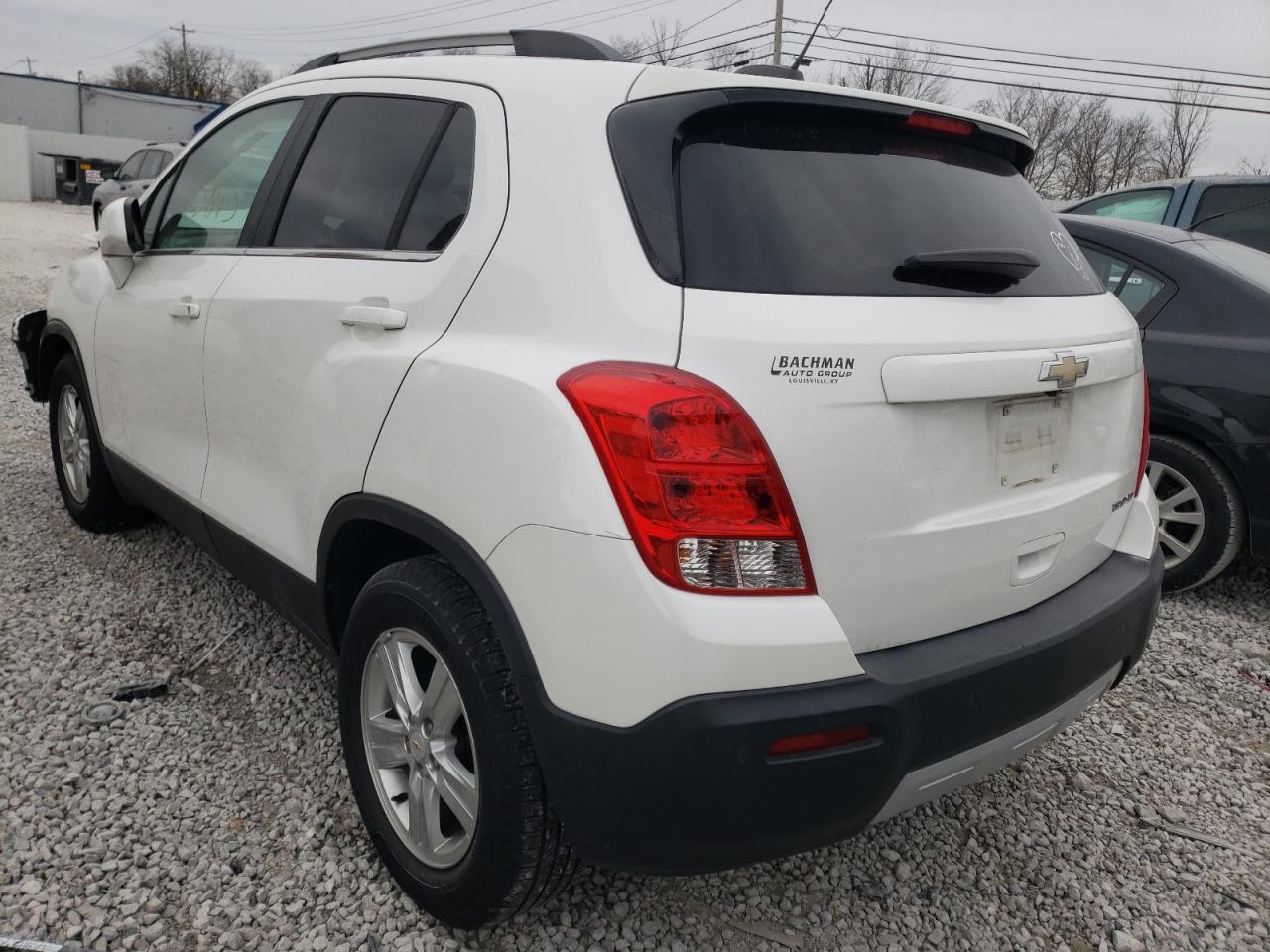 Photo 3 from auction – 2015 CHEVROLET TRAX 1LT with VIN KL7CJLSB6FB140557