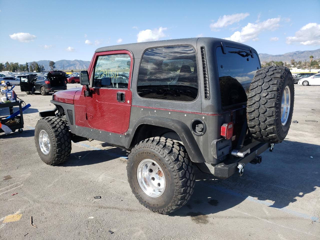 Photo 3 from auction – 1999 JEEP WRANGLER / with VIN 1J4FY19S6XP416854