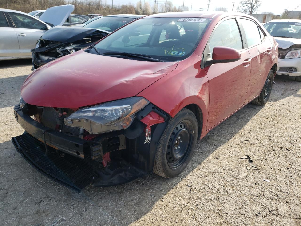 Photo 2 from auction – 2018 TOYOTA COROLLA L with VIN 2T1BURHE8JC067017