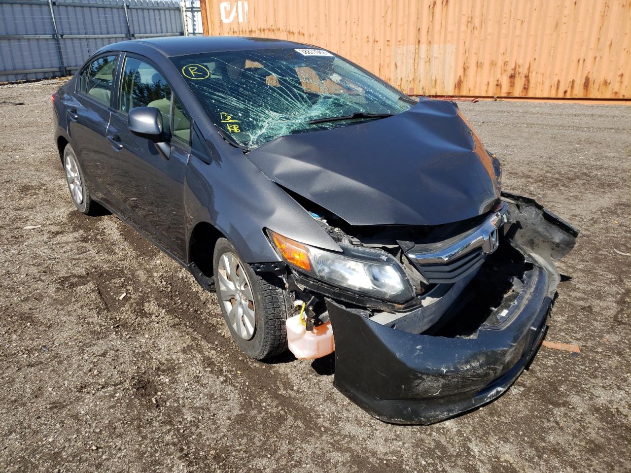 Zdjęcie 1 z aukcji – 2012 HONDA CIVIC LX z VIN 2HGFB2F47CH023819